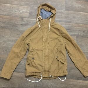 Divided Women's Tan Utility Jacket with Hood